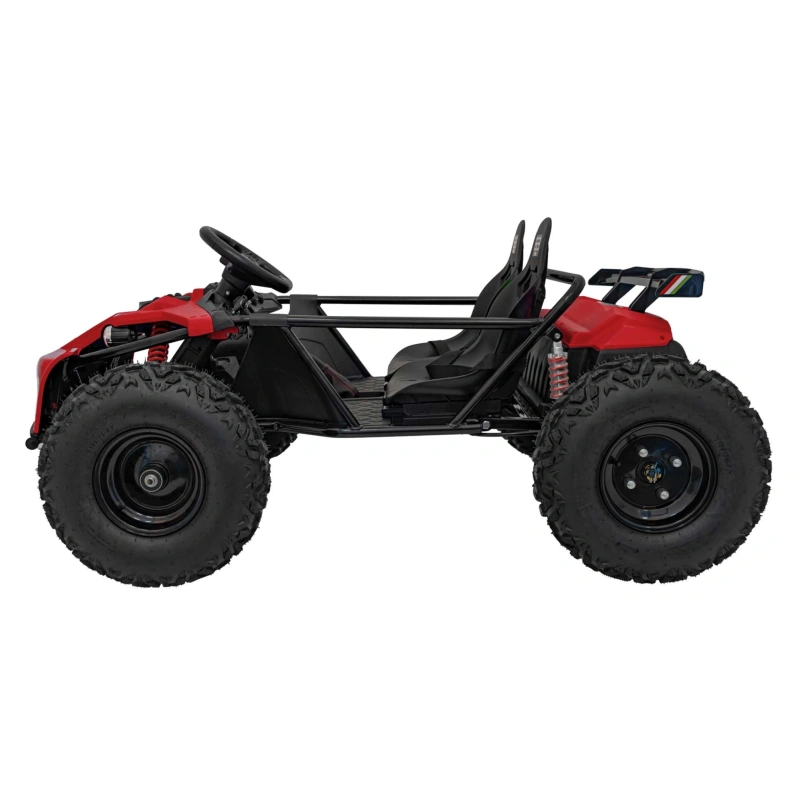 Dwuosobowe mini buggy gokart elektryczny - General 63 - 800W - czerwony