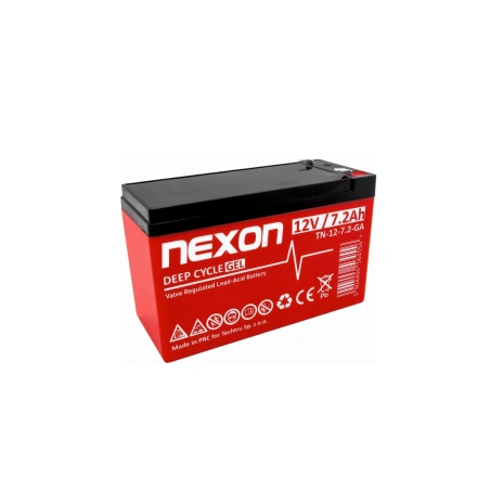 Akumulator żelowy NEXON 12V 7.2Ah - VRLA - do autek elektrycznych