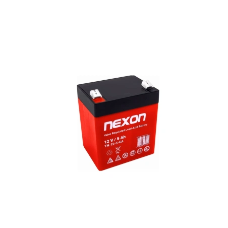 Akumulator żelowy NEXON 12V 5Ah - VRLA - do autek elektrycznych
