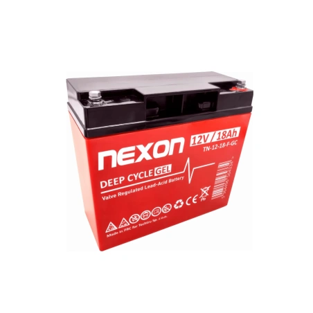 Akumulator żelowy NEXON 12V 18Ah - VRLA