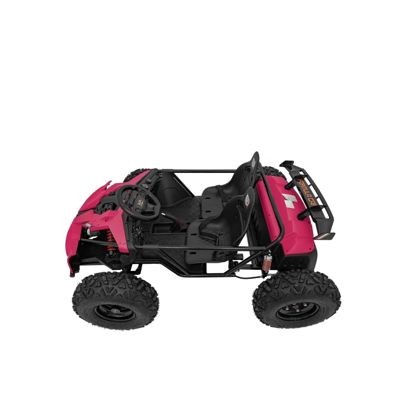 Dwuosobowe mini buggy gokart elektryczny - General 63 - 800W - różowy
