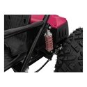 Dwuosobowe mini buggy gokart elektryczny - General 63 - 800W - różowy