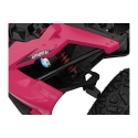 Dwuosobowe mini buggy gokart elektryczny - General 63 - 800W - różowy