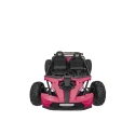 Dwuosobowe mini buggy gokart elektryczny - General 63 - 800W - różowy