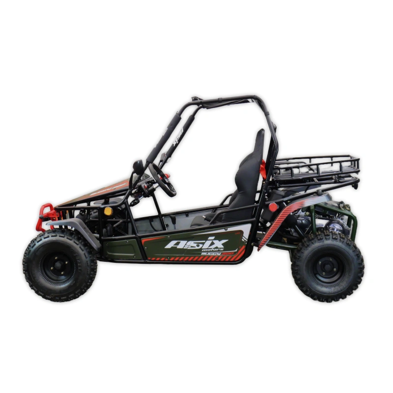Dwuosobowe buggy spalinowe Asix 200cc dla nastolatków i dorosłych - zielony