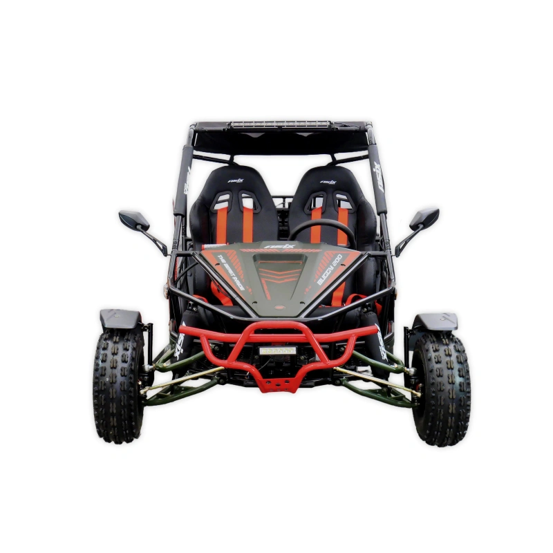 Dwuosobowe buggy spalinowe Asix 200cc dla nastolatków i dorosłych - zielony
