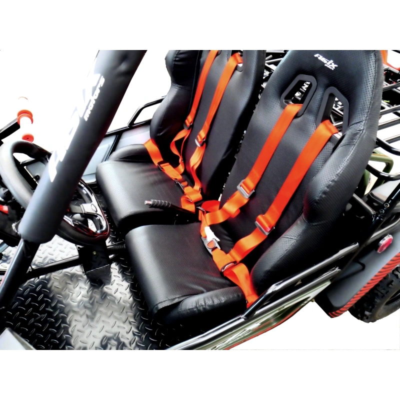 Dwuosobowe buggy spalinowe Asix 200cc dla nastolatków i dorosłych - zielony