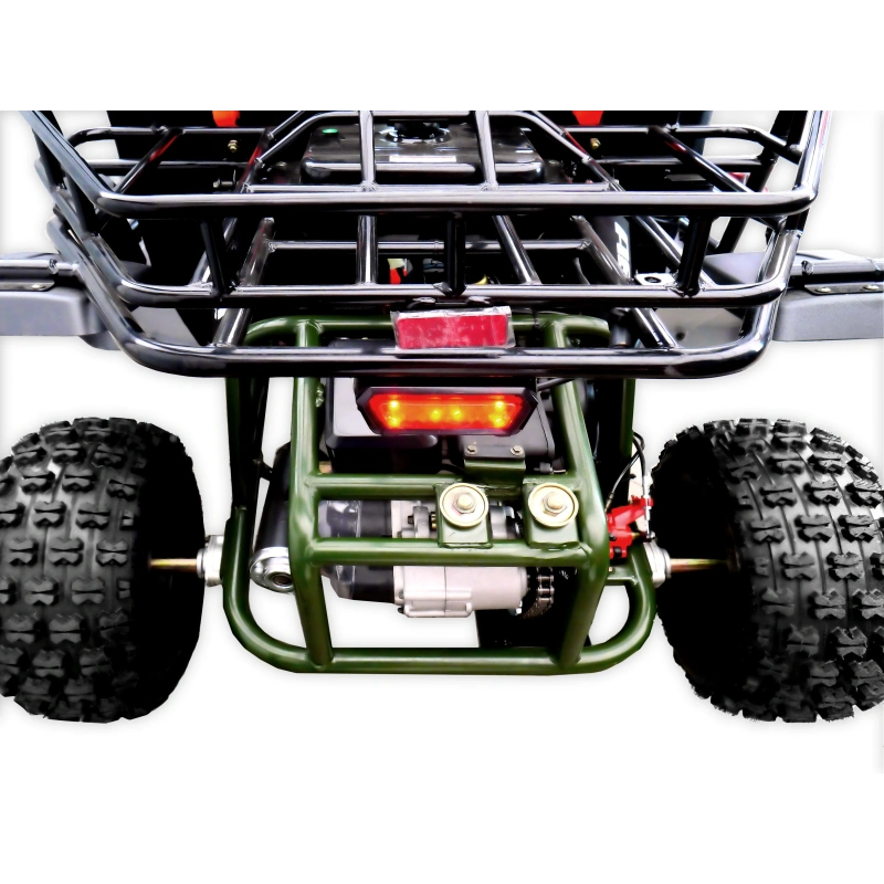 Dwuosobowe buggy spalinowe Asix 200cc dla nastolatków i dorosłych - zielony