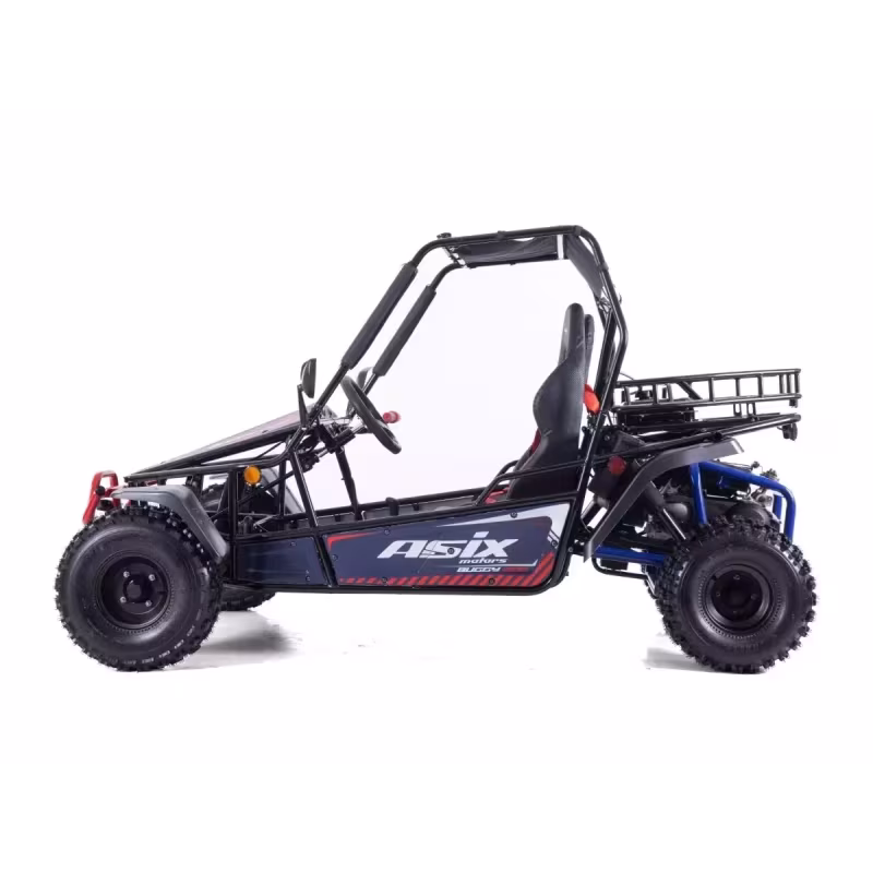 Dwuosobowe buggy spalinowe Asix 200cc dla nastolatków i dorosłych - niebieski