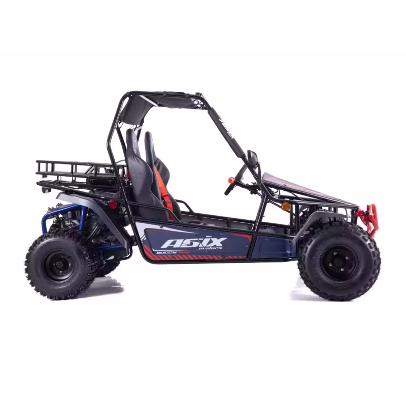 Dwuosobowe buggy spalinowe Asix 200cc dla nastolatków i dorosłych - niebieski