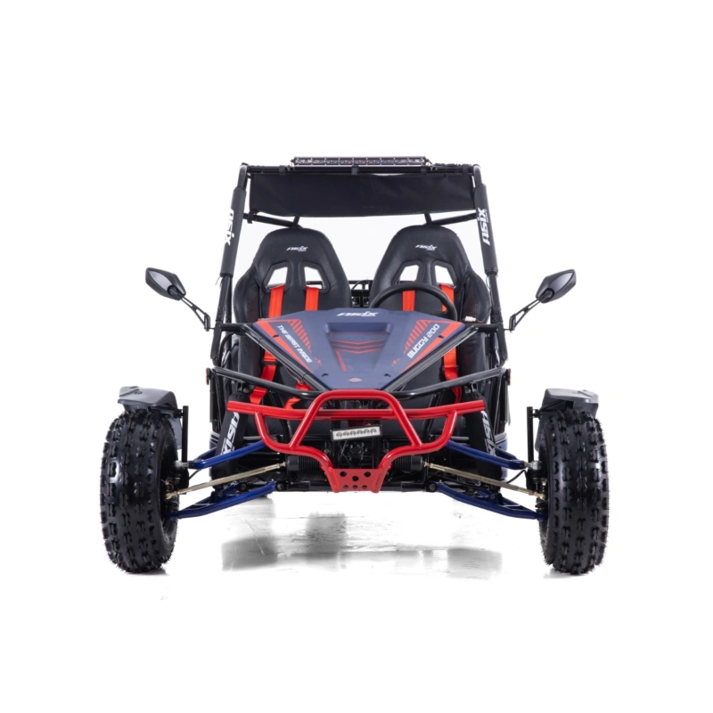 Dwuosobowe buggy spalinowe Asix 200cc dla nastolatków i dorosłych - niebieski