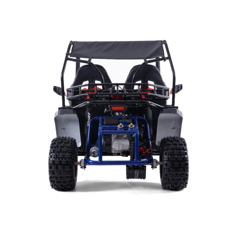 Dwuosobowe buggy spalinowe Asix 200cc dla nastolatków i dorosłych - niebieski