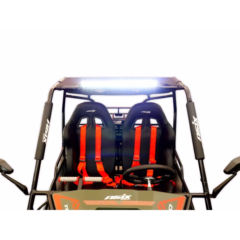 Dwuosobowe buggy spalinowe Asix 200cc dla nastolatków i dorosłych - niebieski