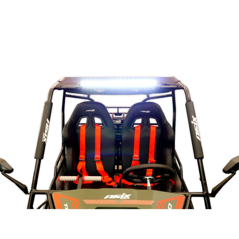 Dwuosobowe buggy spalinowe Asix 200cc dla nastolatków i dorosłych - niebieski