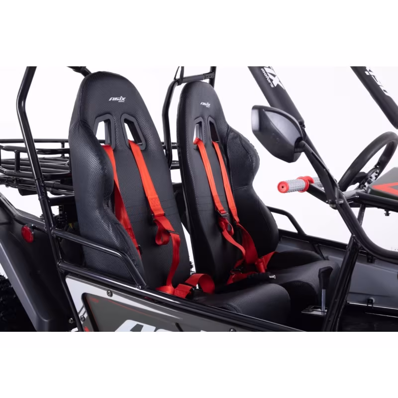 Dwuosobowe buggy spalinowe Asix 200cc dla nastolatków i dorosłych - niebieski