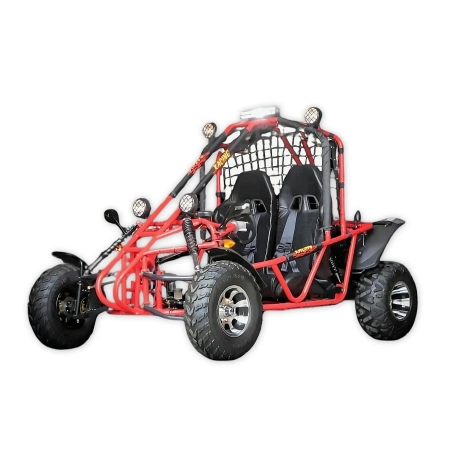Dwuosobowe buggy spalinowe BS 250cc dla nastolatków i dorosłych - czerwony