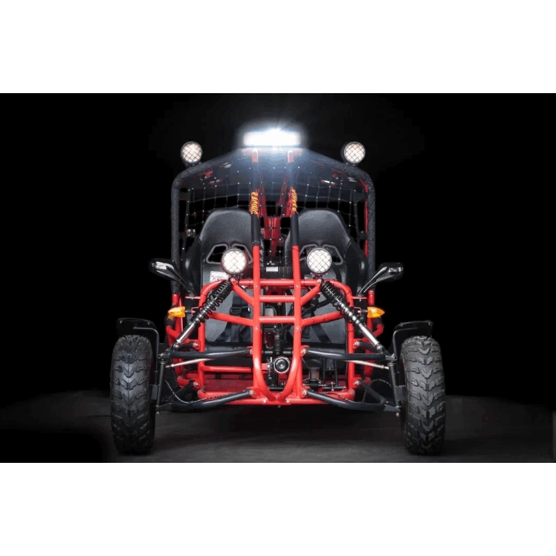 Dwuosobowe buggy spalinowe BS 250cc dla nastolatków i dorosłych - czerwony