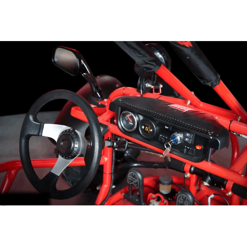 Dwuosobowe buggy spalinowe BS 250cc dla nastolatków i dorosłych - czerwony