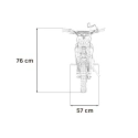 Mini Cross spalinowy Renegade 50R 49cc - czerwony