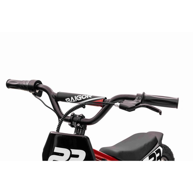Rowerek biegowy elektryczny 24V 250W Baigor 23 PRO - czerwony