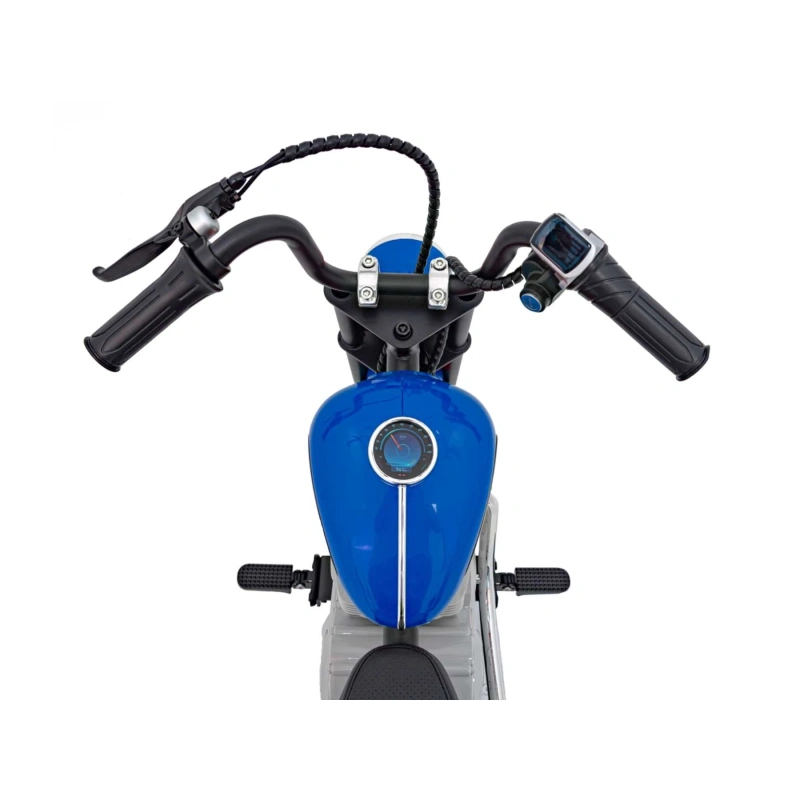 Motorek typu mini Harley - Speed Power Pro 24V 250W - niebieski