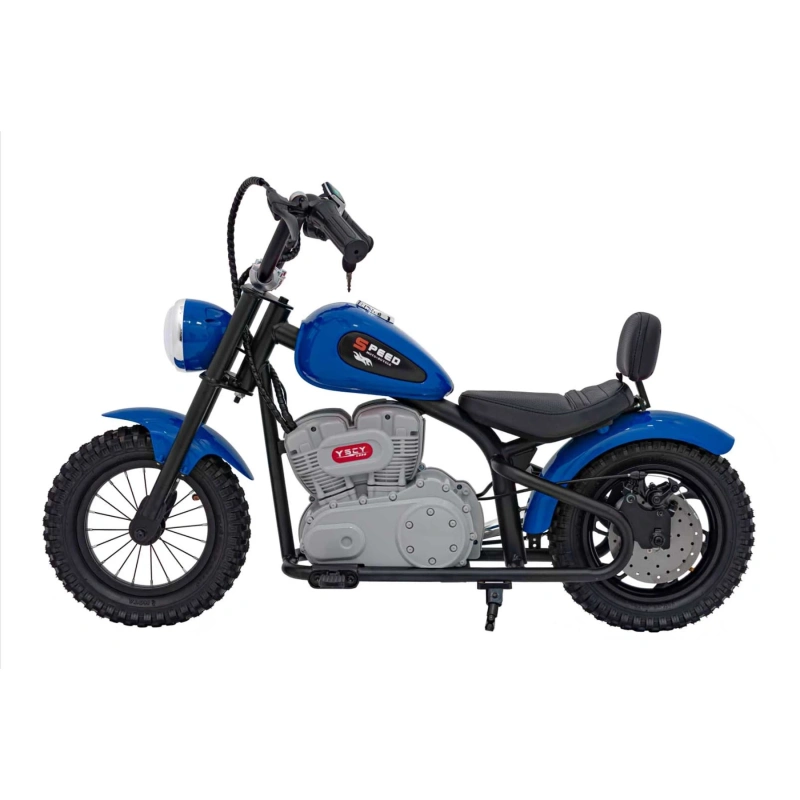 Motorek typu mini Harley - Speed Power Pro 24V 250W - niebies