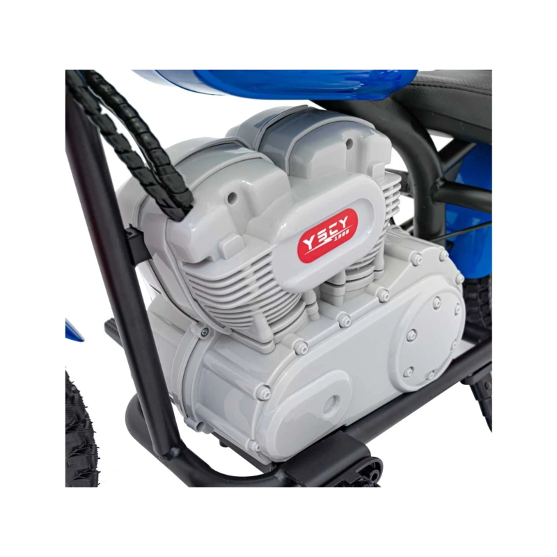 Motorek typu mini Harley - Speed Power Pro 24V 250W - niebieski