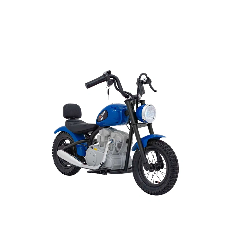 Motorek typu mini Harley - Speed Power Pro 24V 250W - niebies