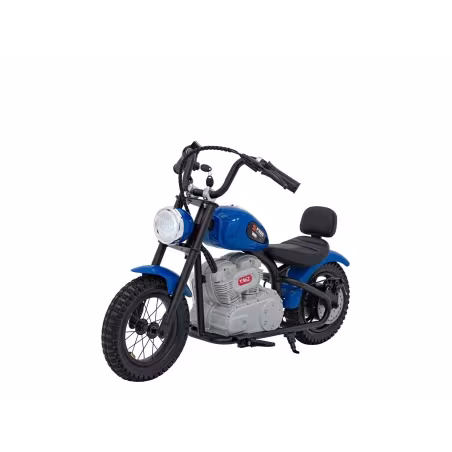 Motorek typu mini Harley - Speed Power Pro 24V 250W - niebies