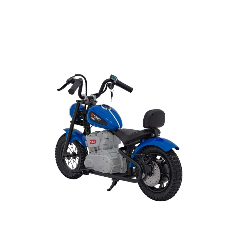 Motorek typu mini Harley - Speed Power Pro 24V 250W - niebies