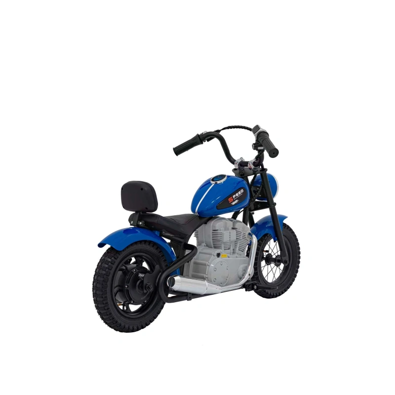 Motorek typu mini Harley - Speed Power Pro 24V 250W - niebies