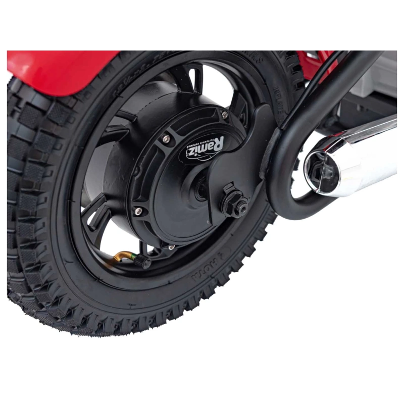 Motorek typu mini Harley - Speed Power Pro 24V 250W - czerwony
