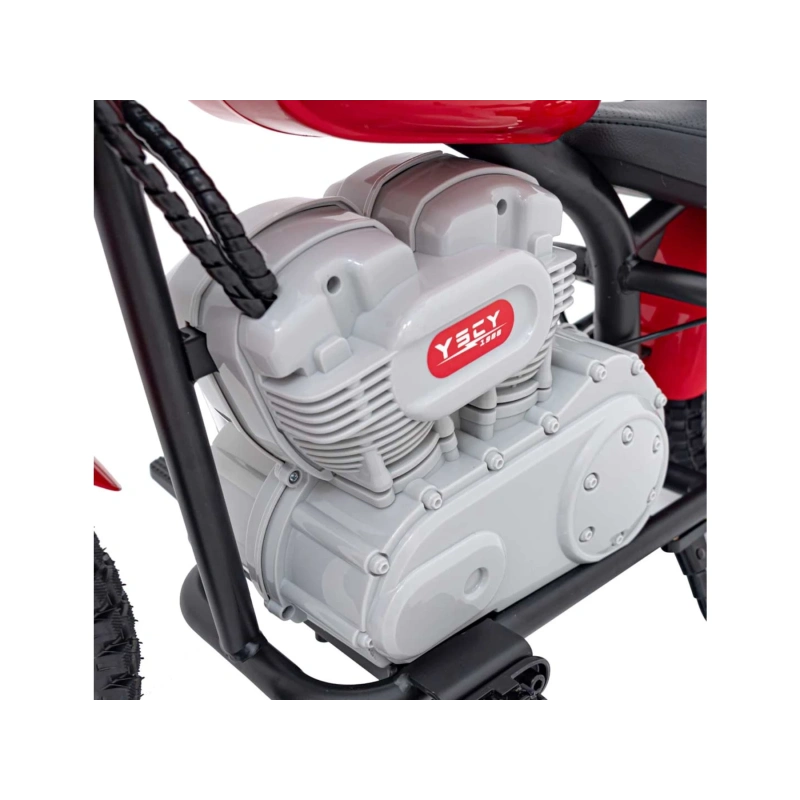 Motorek typu mini Harley - Speed Power Pro 24V 250W - czerwony