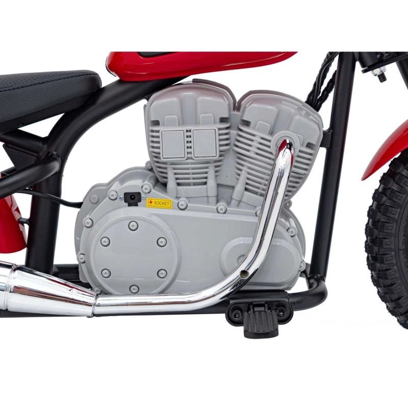 Motorek typu mini Harley - Speed Power Pro 24V 250W - czerwony