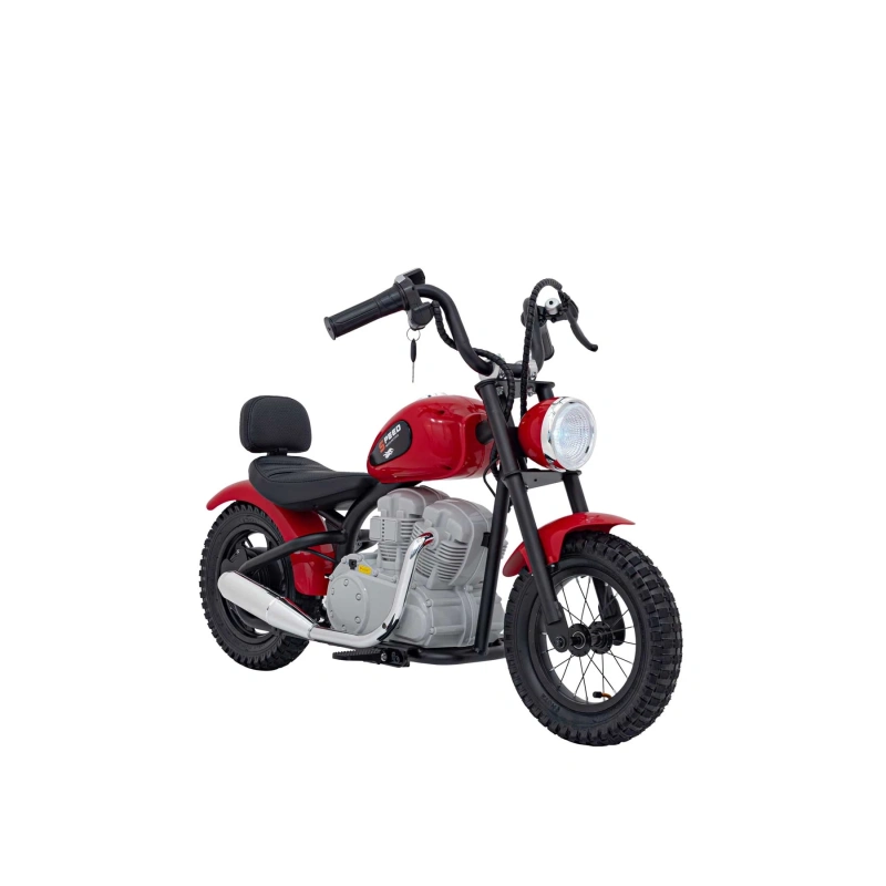 Motorek typu mini Harley - Speed Power Pro 24V 250W - czerwony