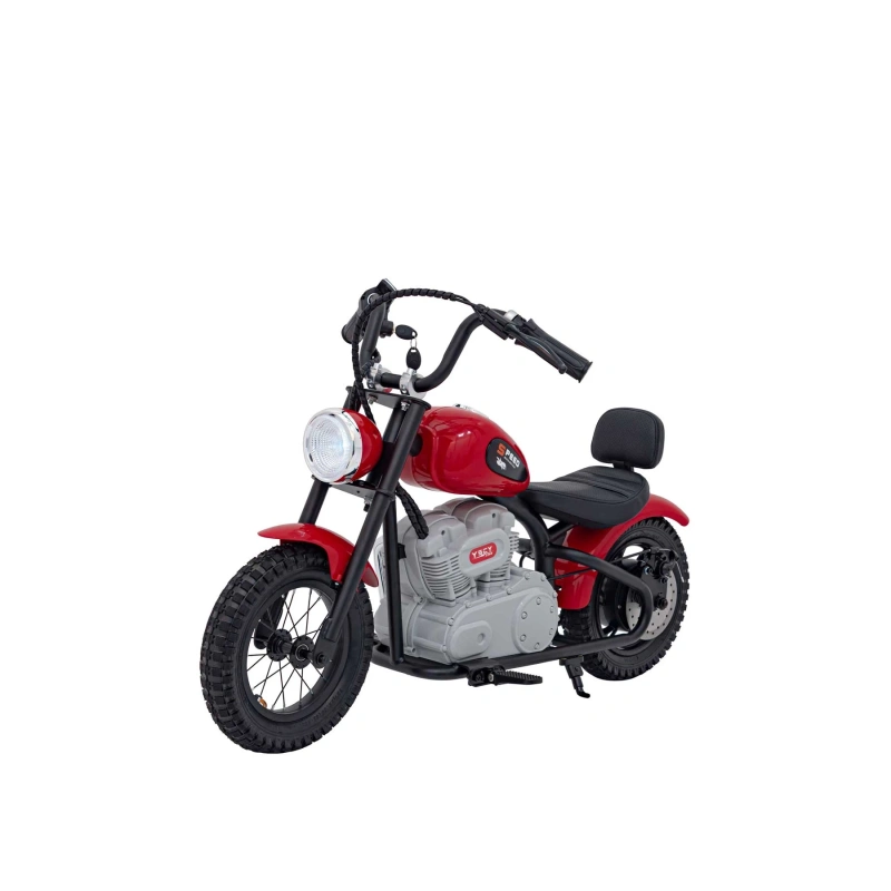 Motorek typu mini Harley - Speed Power Pro 24V 250W - czerwony