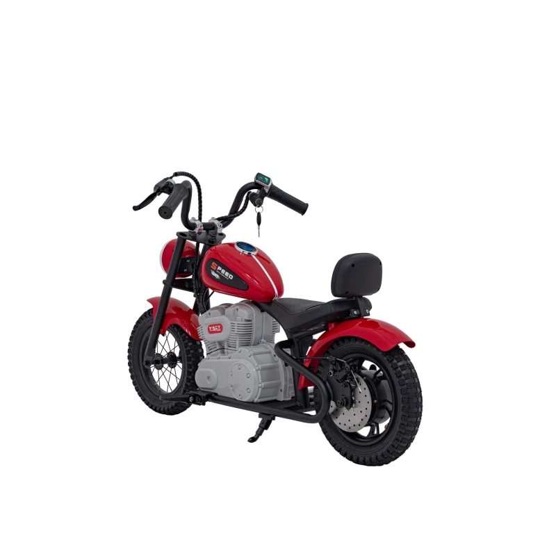 Motorek typu mini Harley - Speed Power Pro 24V 250W - czerwony