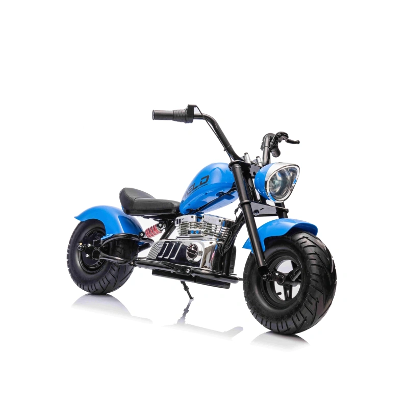 Motorek elektryczny Chopper Warrior - niebieski