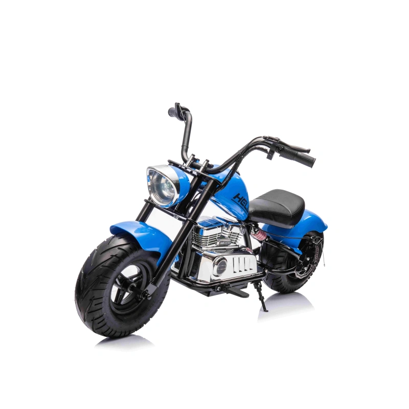 Motorek elektryczny Chopper Warrior - niebieski