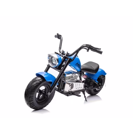 Motorek elektryczny Chopper Warrior - niebieski