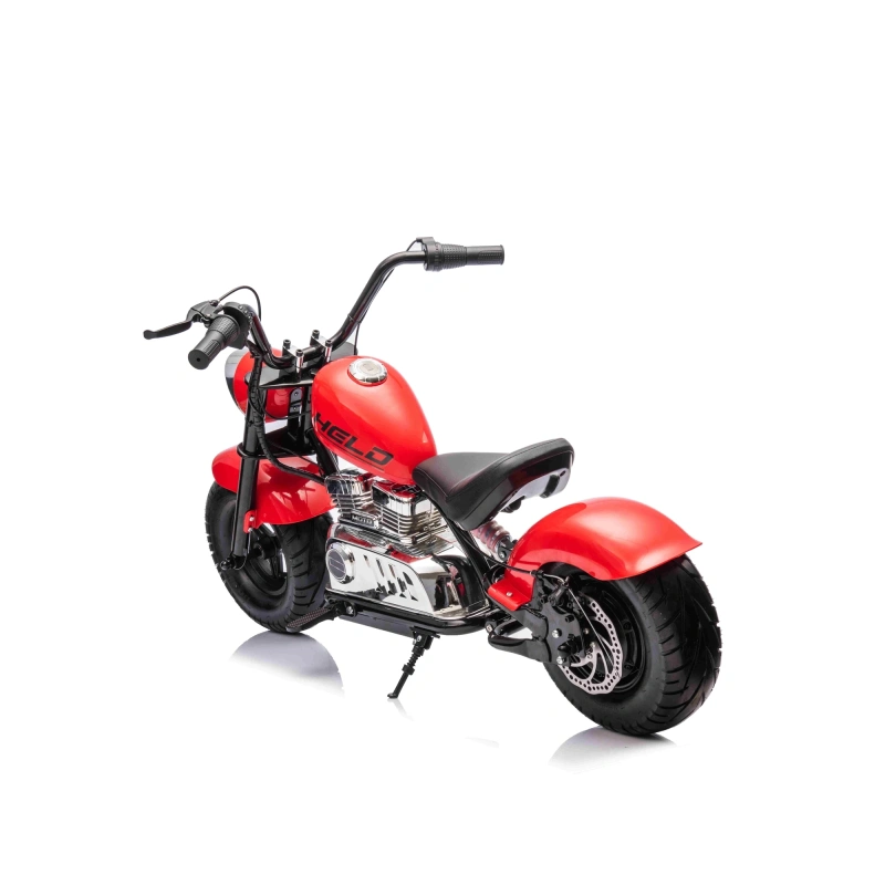 Motorek elektryczny Chopper Warrior - czerwony