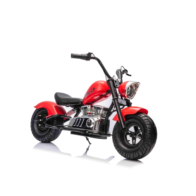 Motorek elektryczny Chopper Warrior - czerwony
