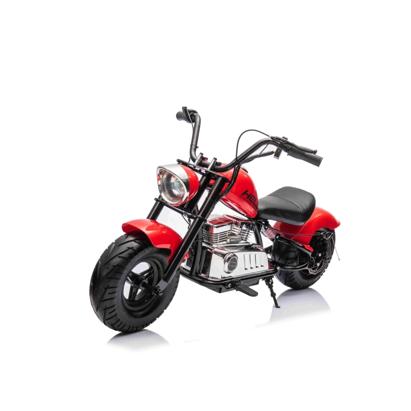 Motorek elektryczny Chopper Warrior - czerwony