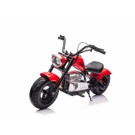 Motorek elektryczny Chopper Warrior - czerwony