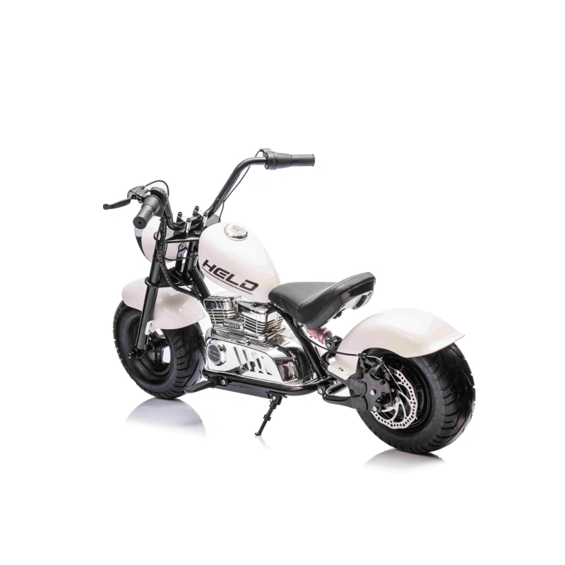 Elektryczny mini Chopper Warrior - biały