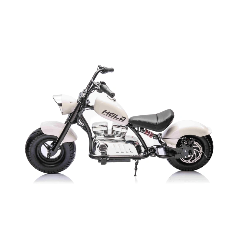 Elektryczny mini Chopper Warrior - biały