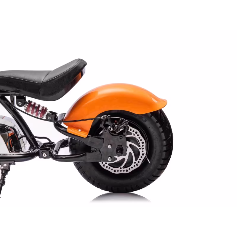 Elektryczny mini Chopper Warrior - pomarańczowy