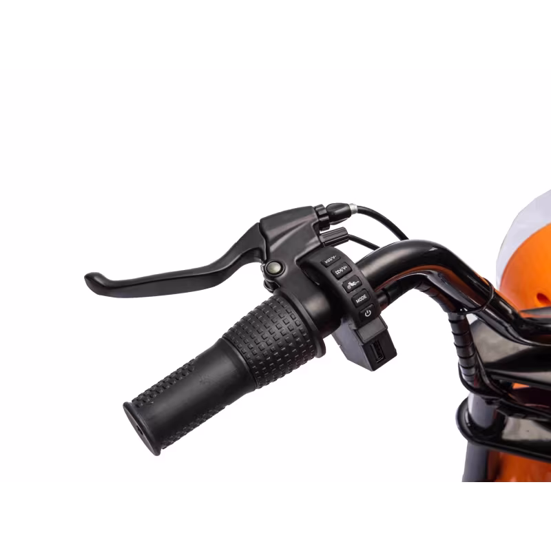Elektryczny mini Chopper Warrior - pomarańczowy