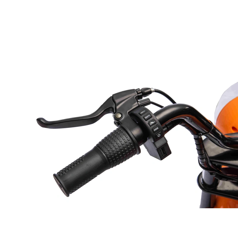 Elektryczny mini Chopper Warrior - pomarańczowy
