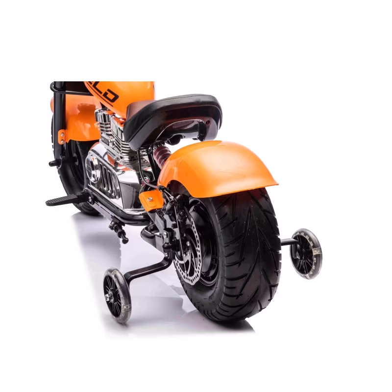 Elektryczny mini Chopper Warrior - pomarańczowy